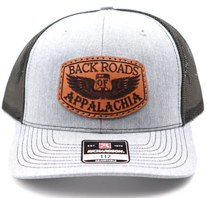 BGB BOA Leather Patch Trucker Hat